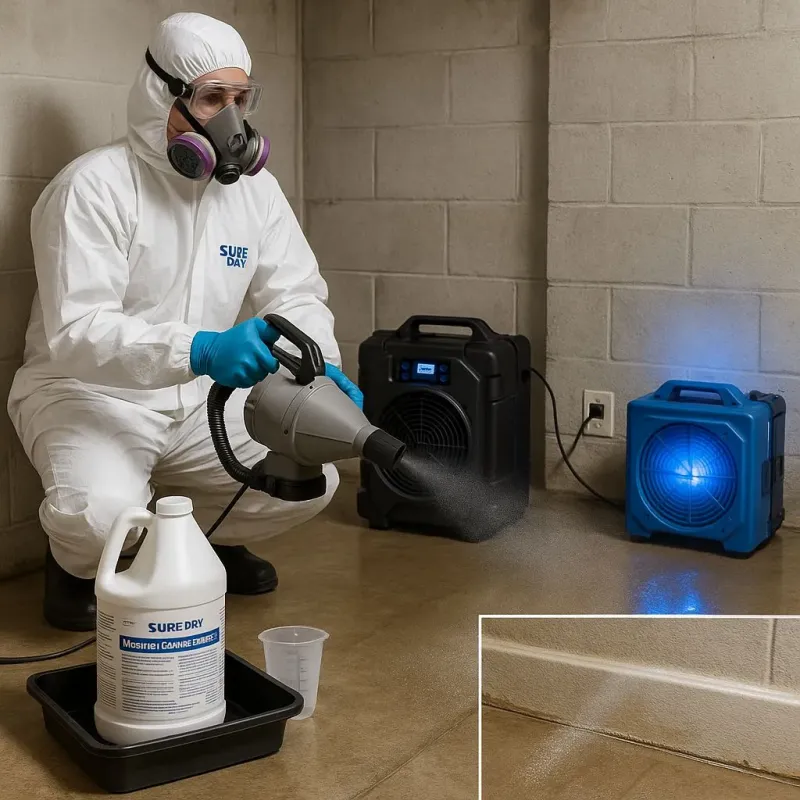 Sanitization and Odor Removal process in Terre Haute, IN